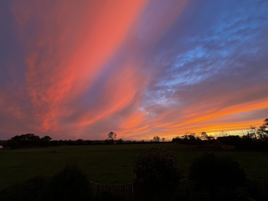 We've had some amazing sunsets in the past month or so