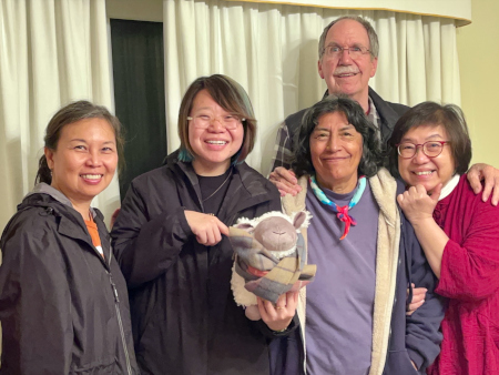 Joyful new intercessor friends from Singapore