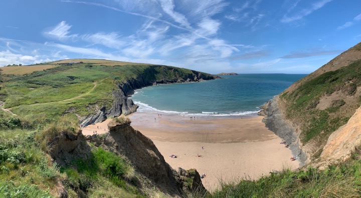 Mwnt wide angle view