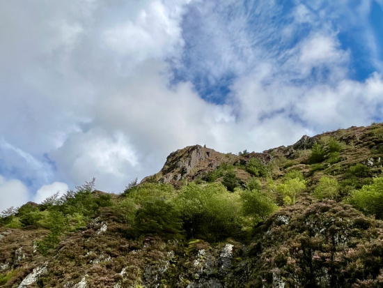 Mountain pass en route to Dolgellau